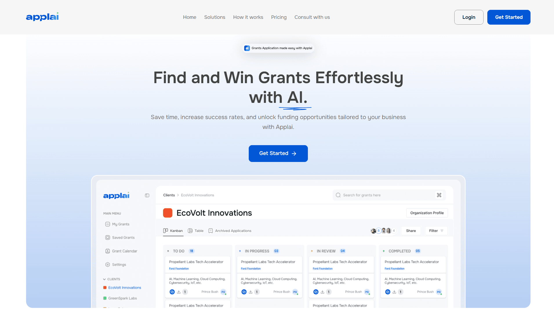 Grants Matching Platform — Applai by Christian Mbah