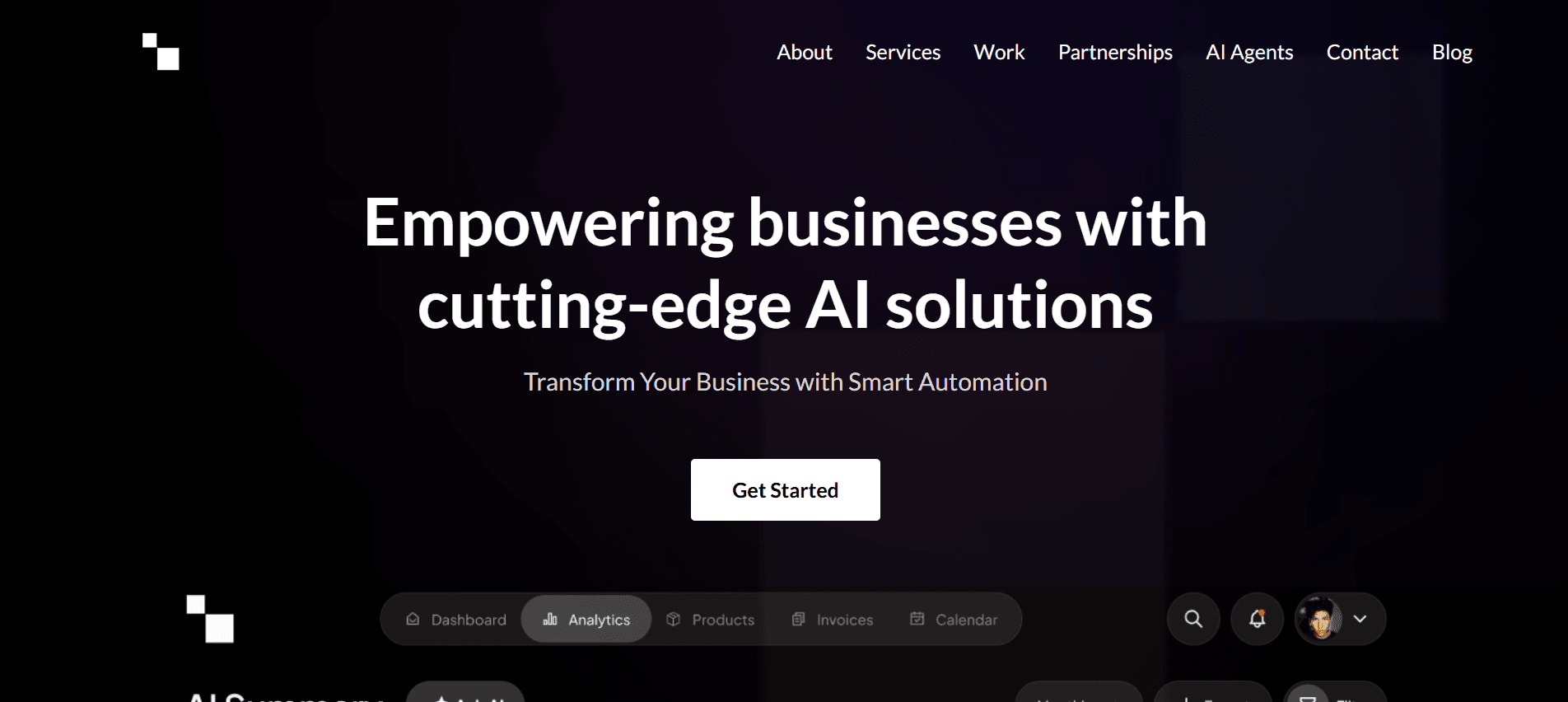 AI Agents Landing Page — Mida Digitals by Christian Mbah