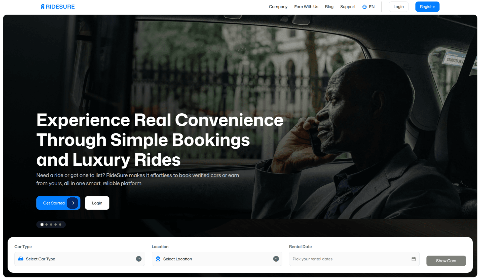 Vehicle Rental Platform — RideSure by Christian Mbah
